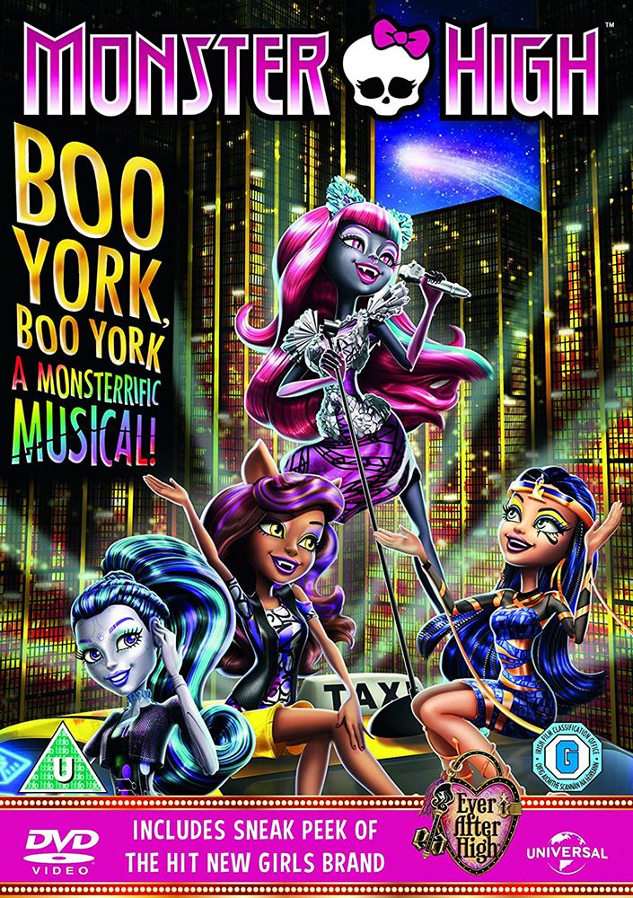 Monster High: Boo York! Boo York DVD